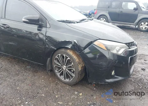2015 Toyota Corolla S Plus z USA, uszkodzony, nr VIN 2T1BURHE0FC298114
